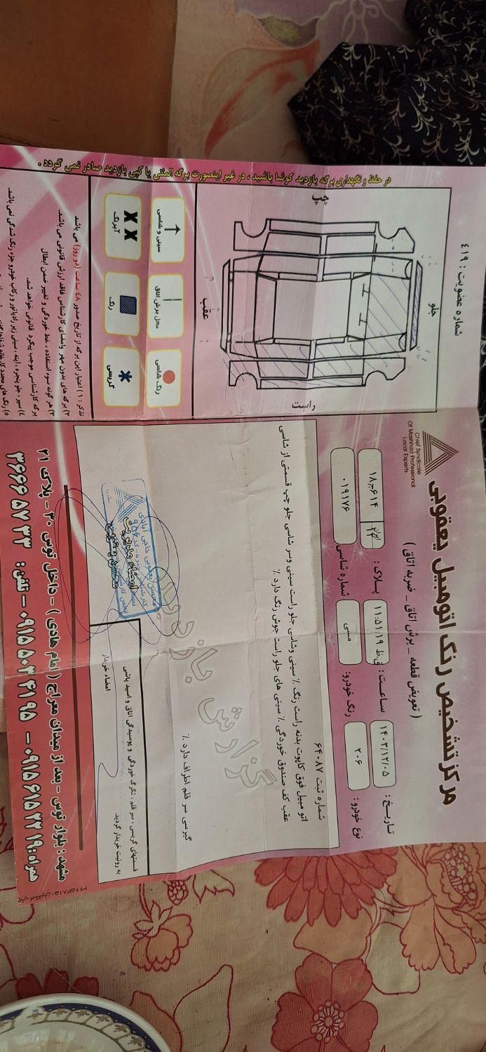 پژو 206 تیپ 2 - 1387