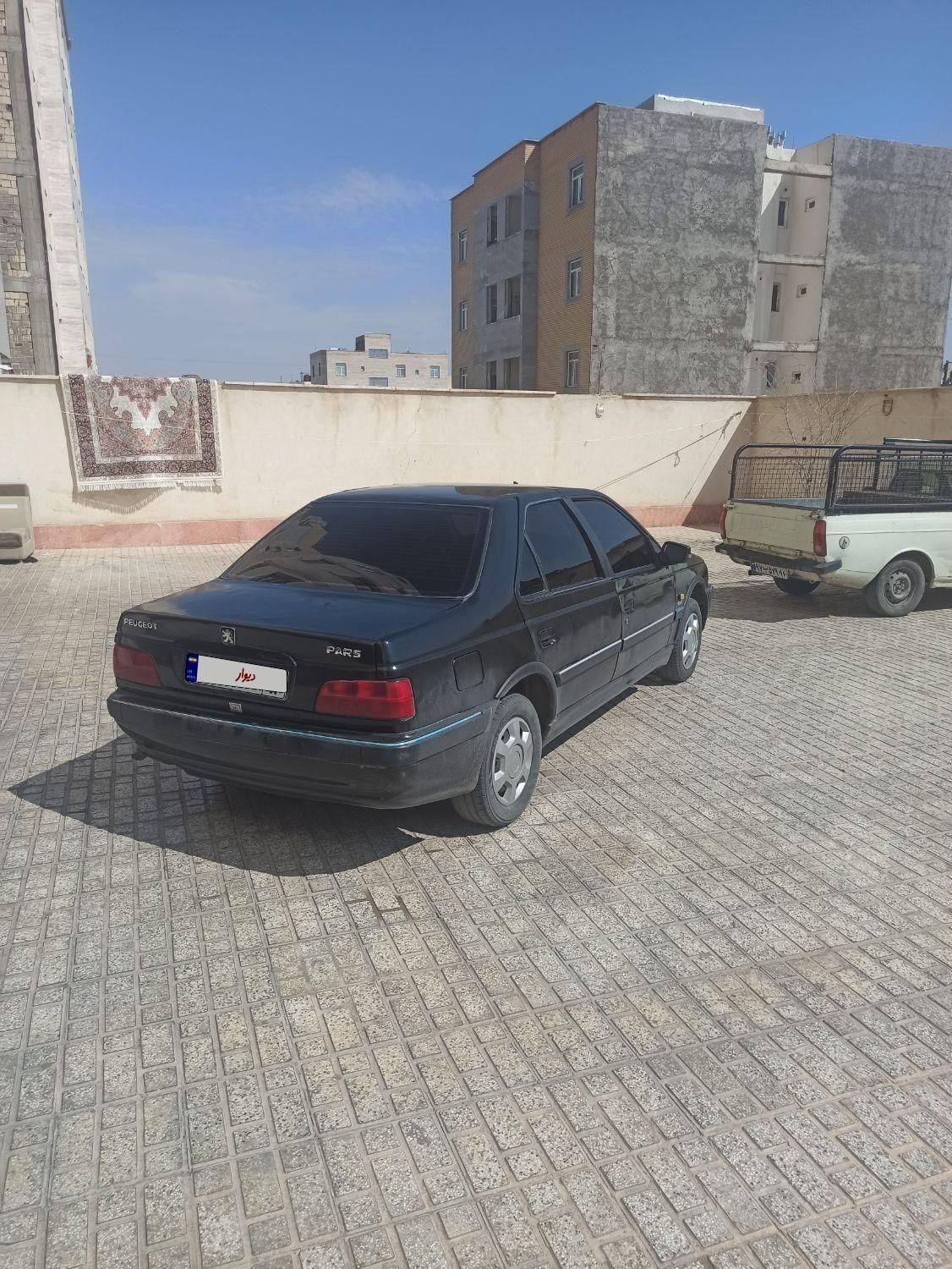 پژو پارس دوگانه سوز - 1381