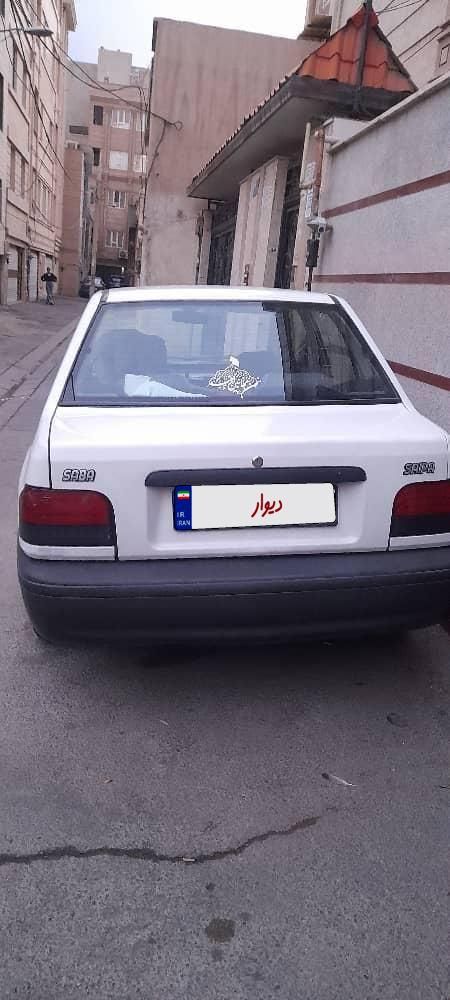 پراید صبا بنزینی - 1387