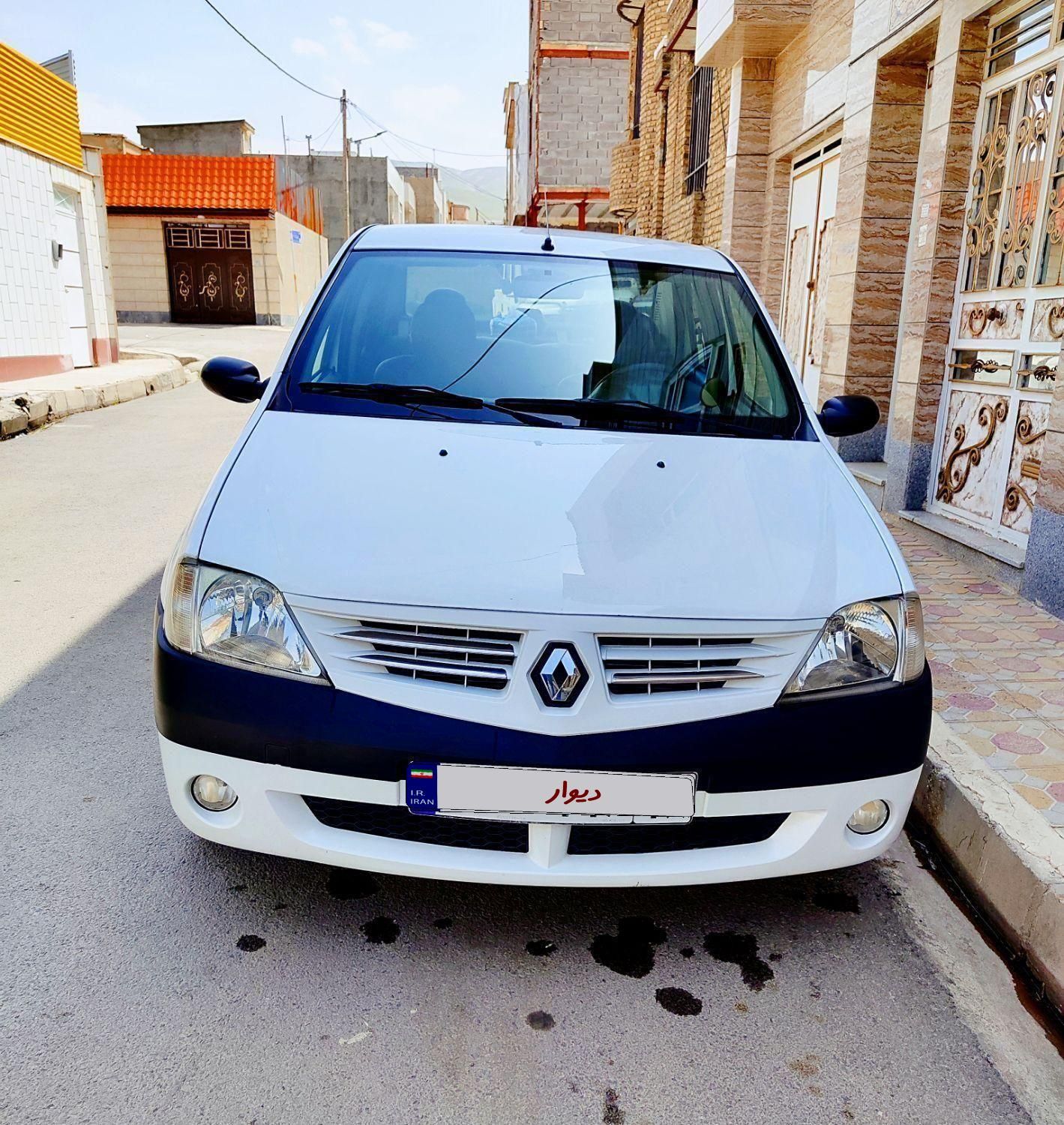 رنو پارس تندر گیربکس JHQ + مولتی مدیا - 1396