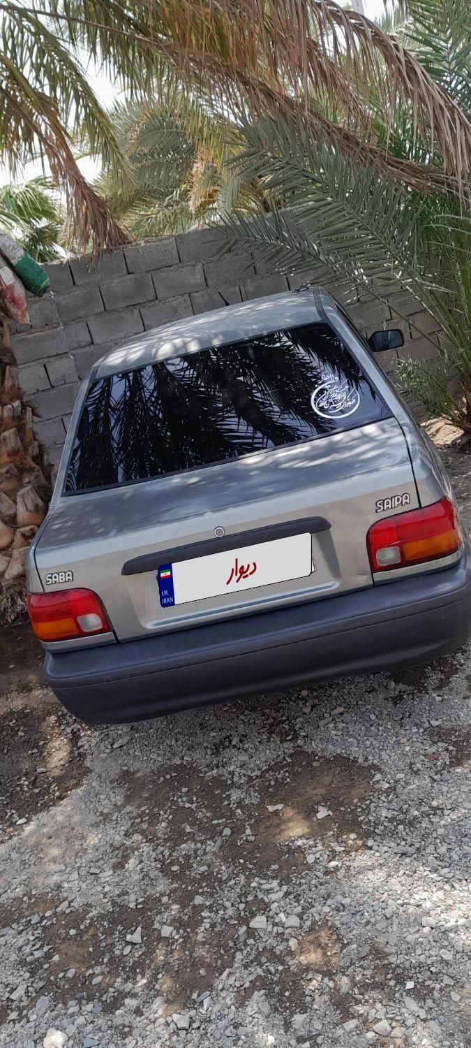 پراید صبا بنزینی - 1386