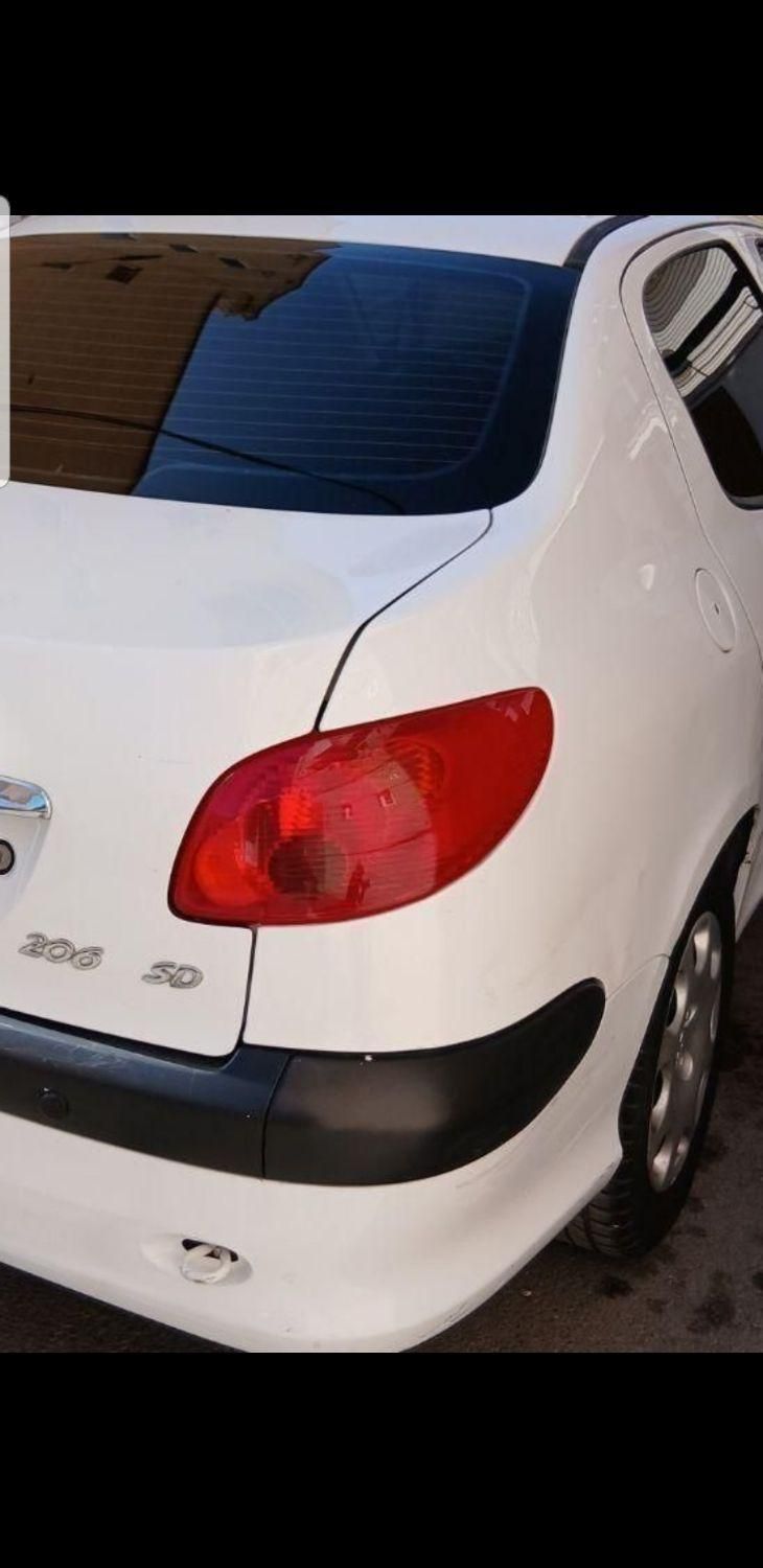پژو ۲۰۶ صندوق دار v8 - 1394