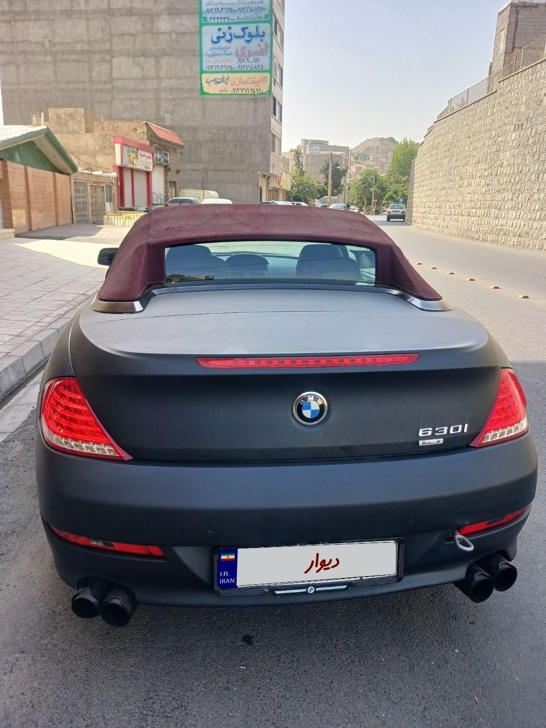 ب ام و سری 6 کروک 630i - 2009