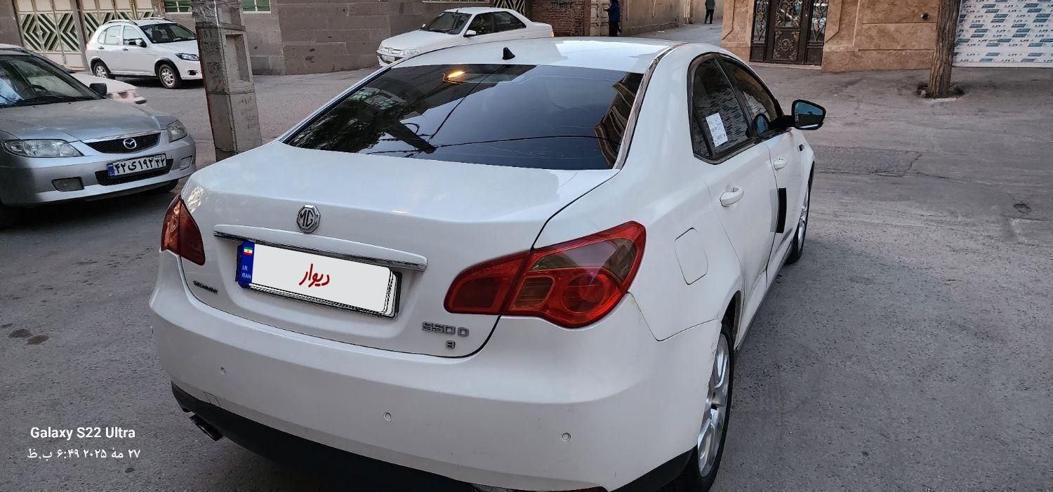 ام جی 550 اتوماتیک - 2012