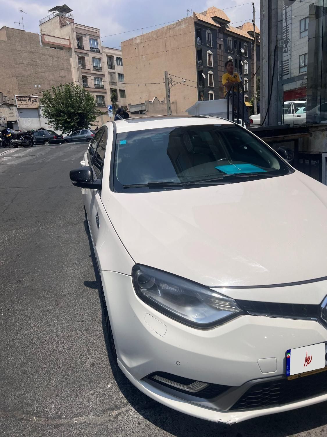 ام جی 6 لیفت بک GT فیس جدید - 2015