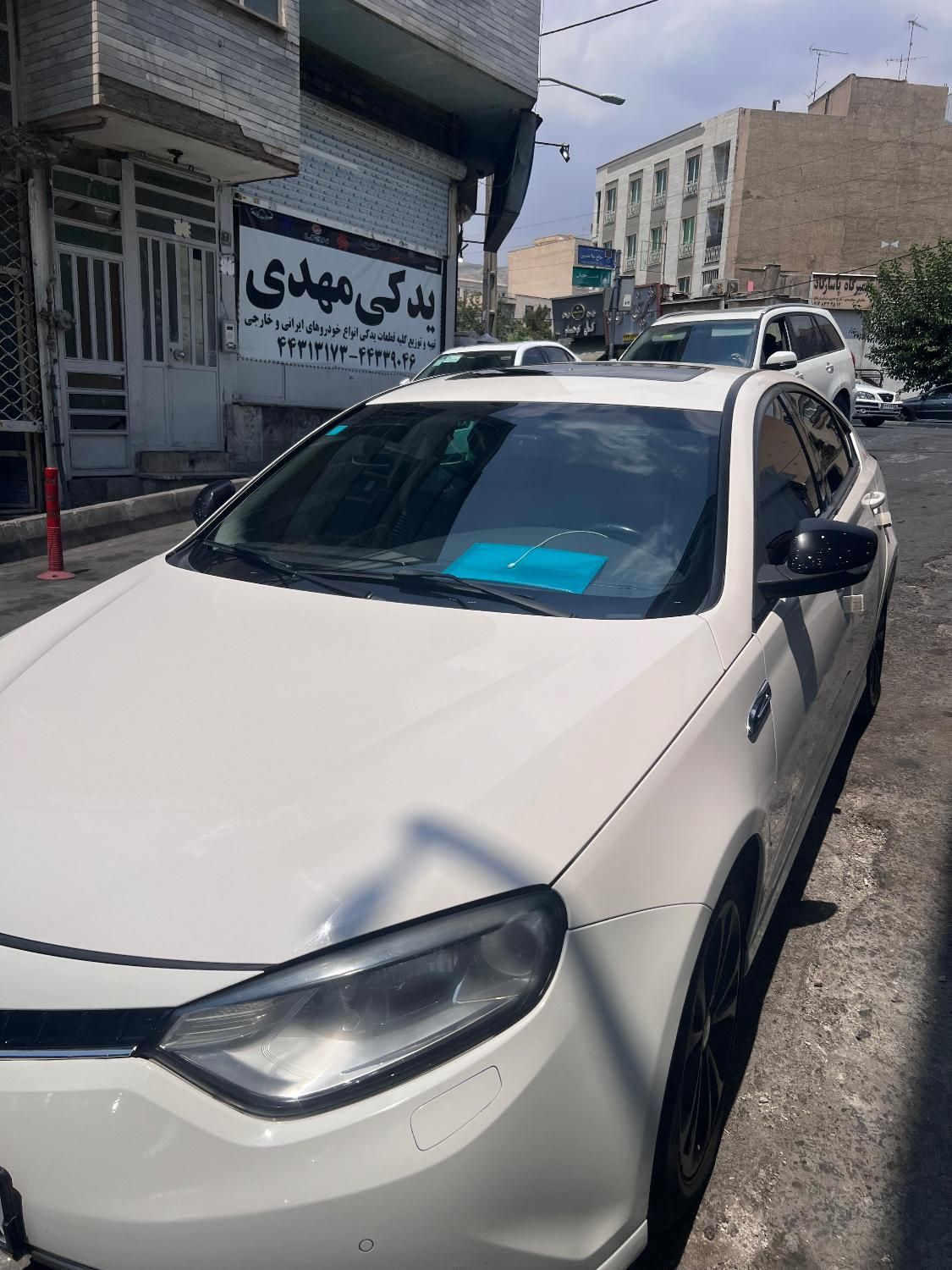 ام جی 6 لیفت بک GT فیس جدید - 2015