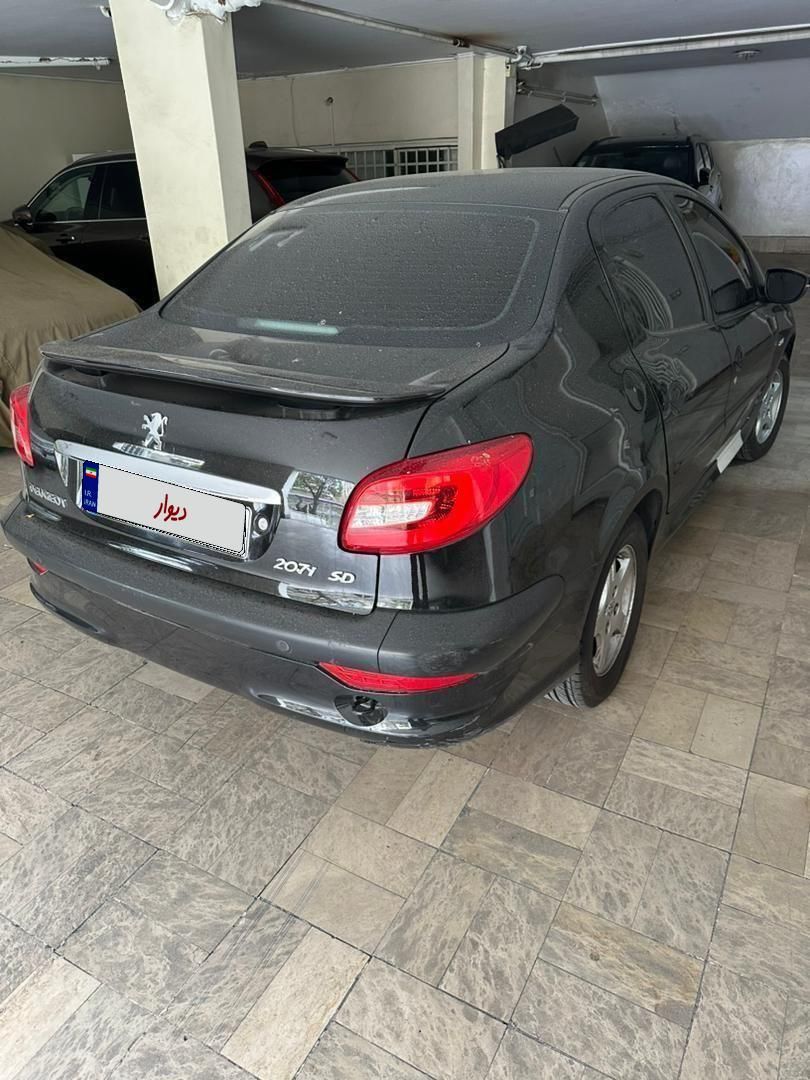 پژو ۲۰۷ صندوق دار اتوماتیک - 1398