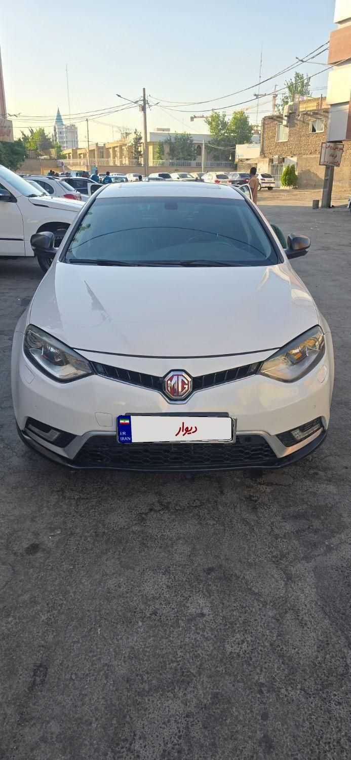 ام جی 6 لیفت بک GT فیس جدید - 2015