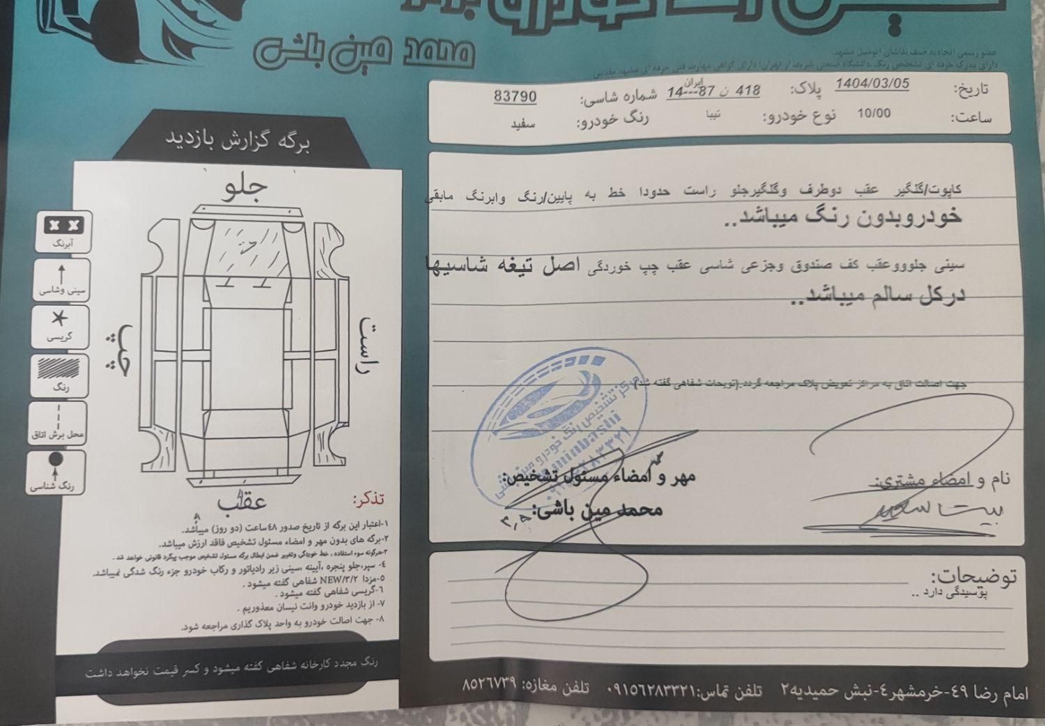 تیبا 2 EX رینگ آلومینیومی - 1396