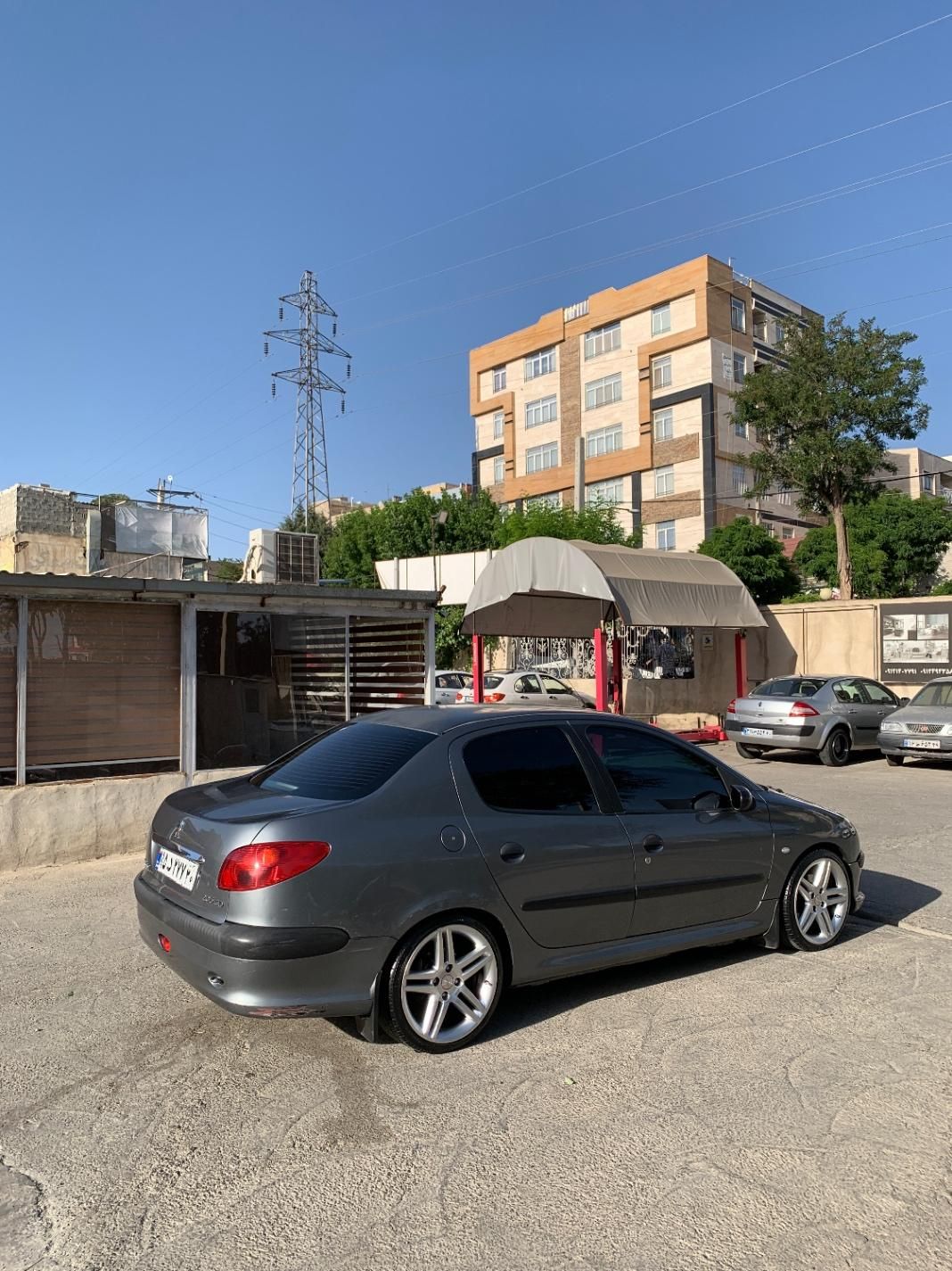 پژو ۲۰۶ صندوق دار v8 - 1386