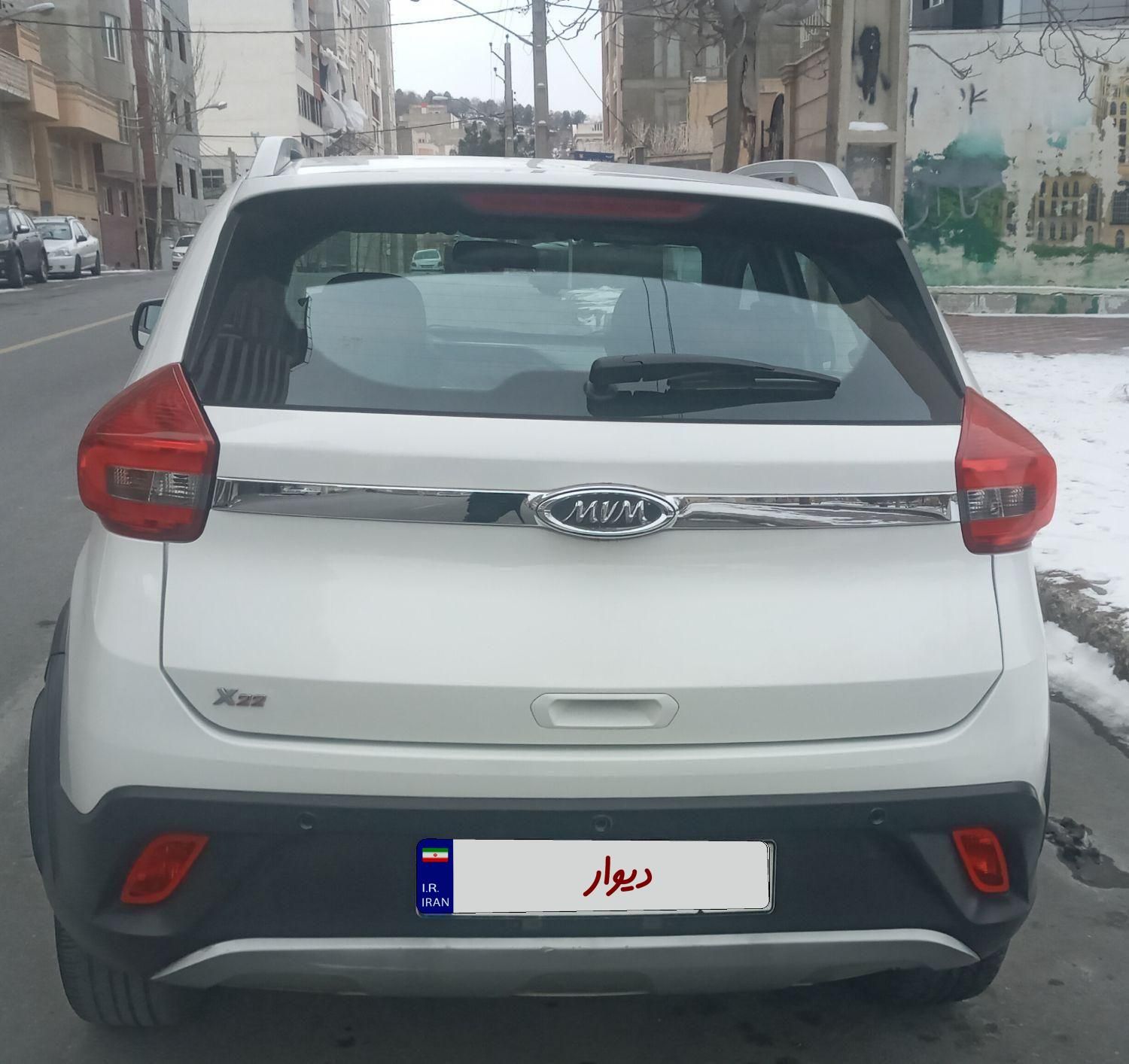 ام وی ام X22 دنده ای ساده - 1396