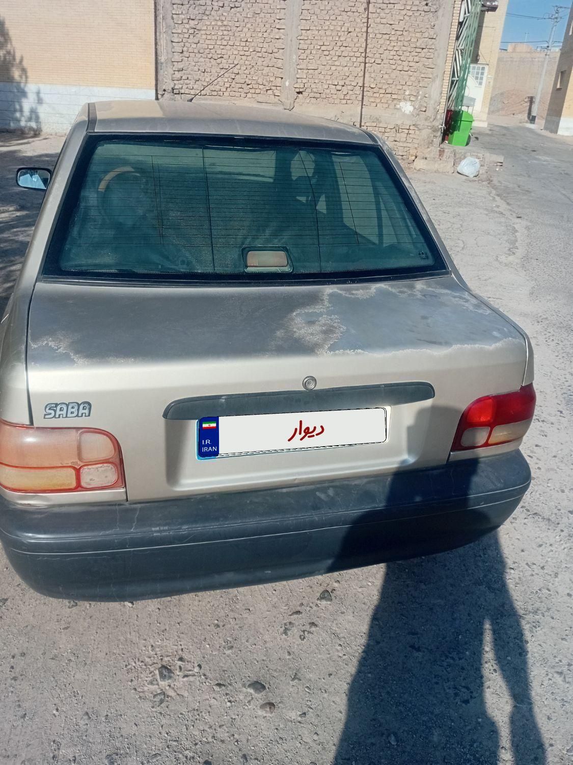 پراید صبا بنزینی - 1386