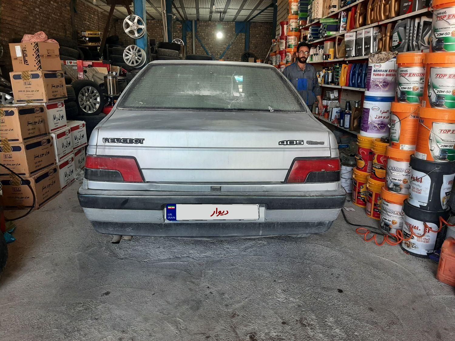 پژو 405 GLX - دوگانه سوز - 1386