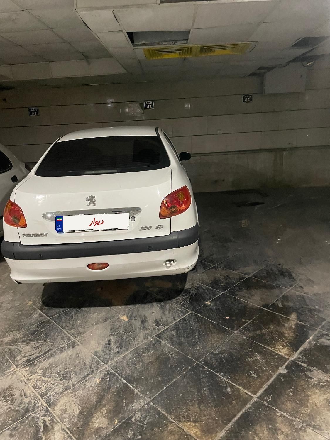 پژو ۲۰۶ صندوق دار v8 - 1393