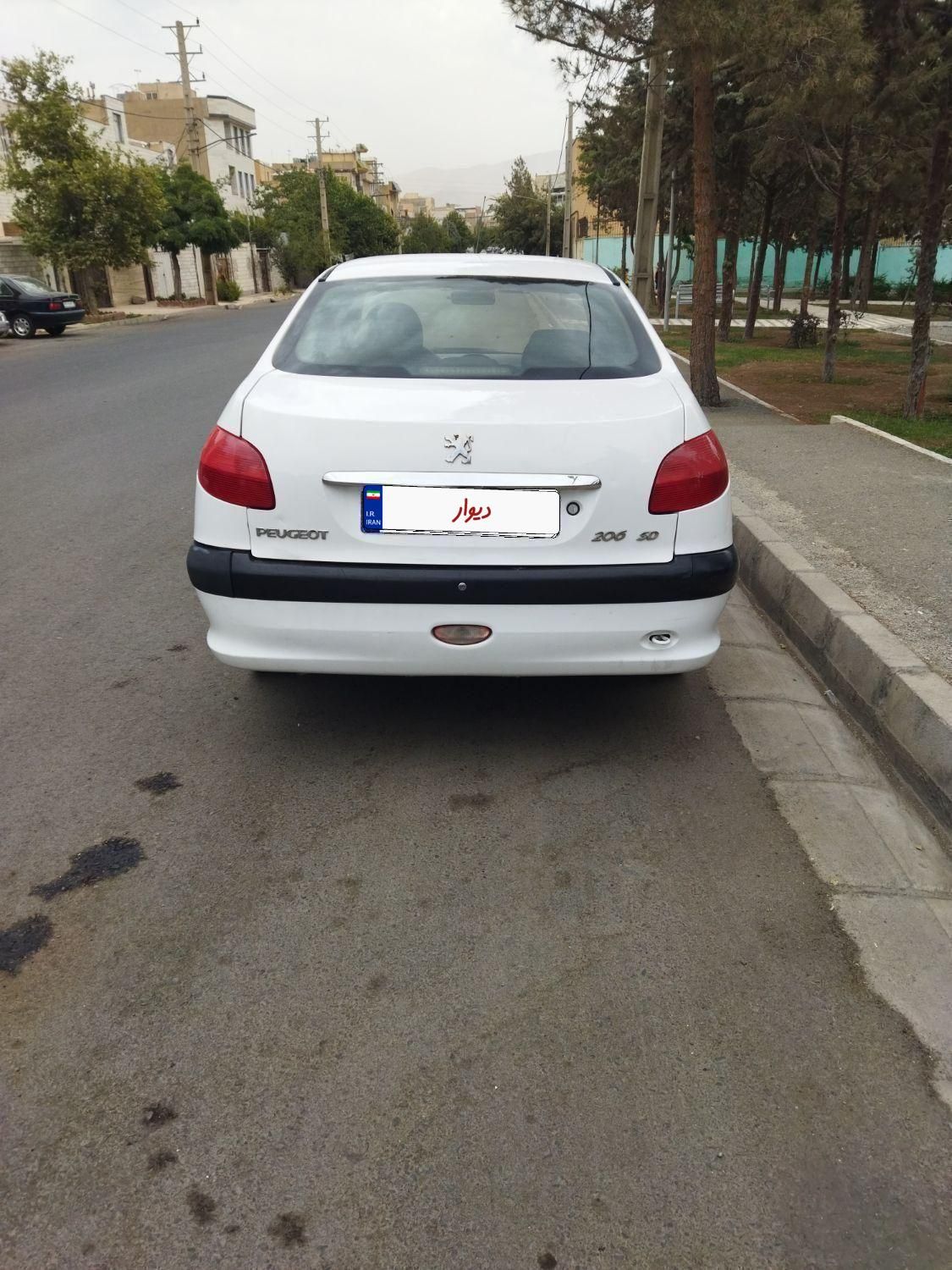 پژو ۲۰۶ صندوق دار v9 - 1389