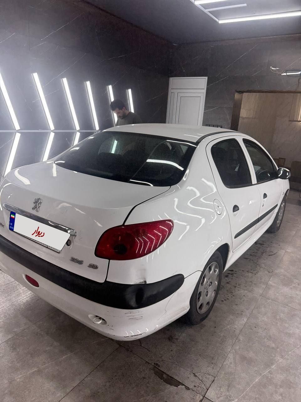 پژو ۲۰۶ صندوق دار v8 - 1395