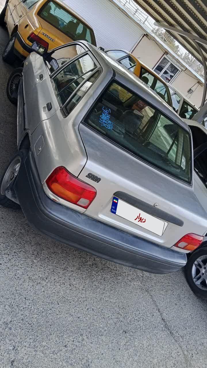 پراید صبا بنزینی - 1387