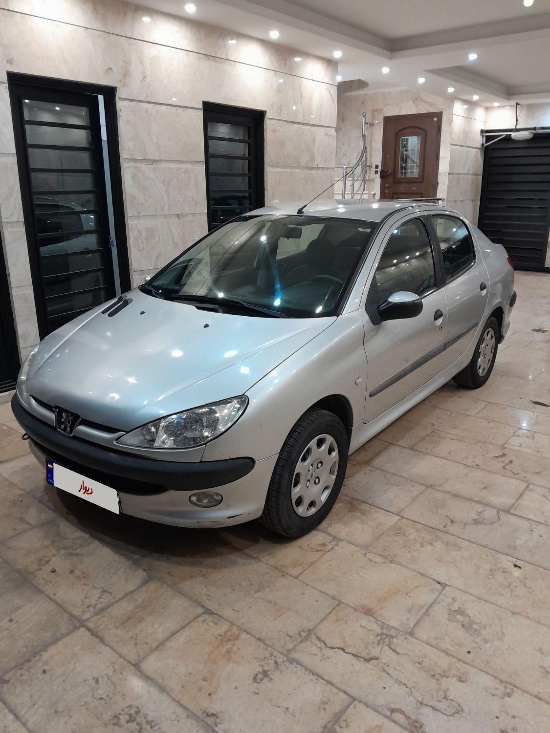 پژو ۲۰۶ صندوق دار v8 - 1388