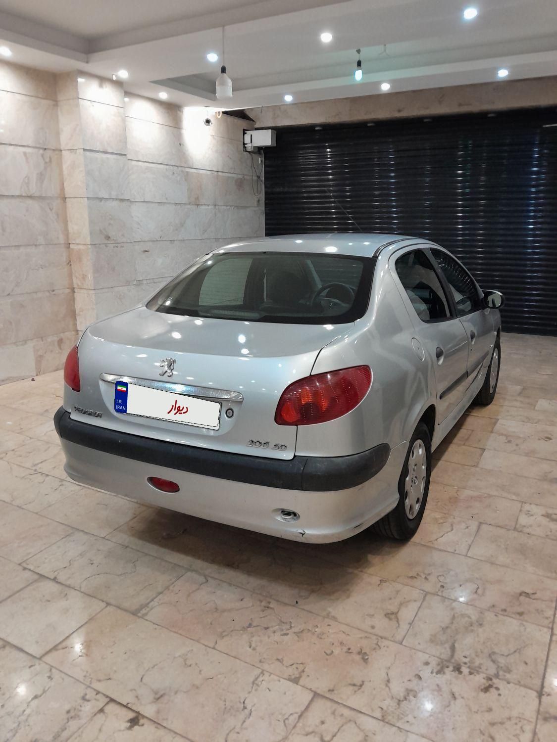 پژو ۲۰۶ صندوق دار v8 - 1388