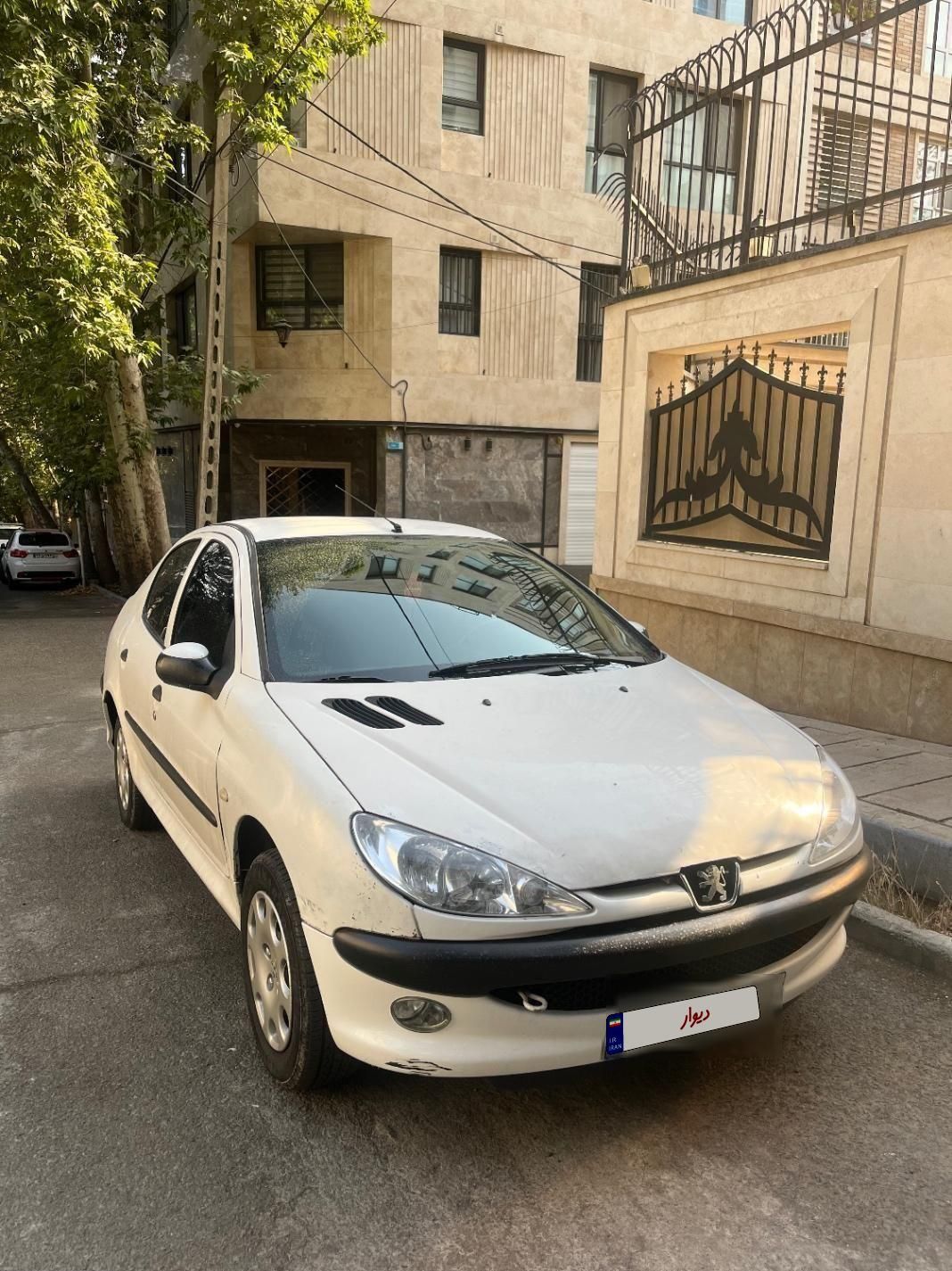 پژو ۲۰۶ صندوق دار v20 - 1387