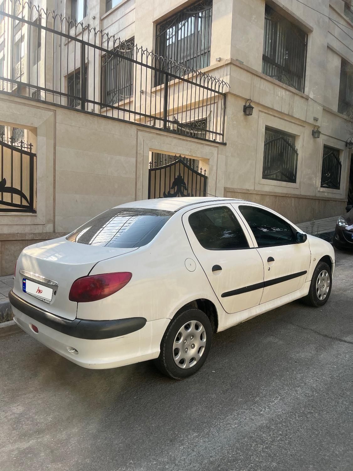 پژو ۲۰۶ صندوق دار v20 - 1387