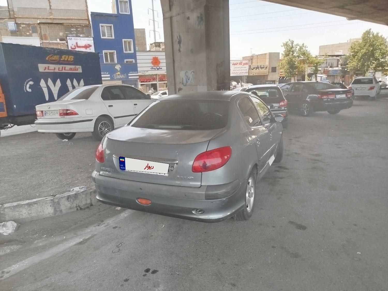 پژو ۲۰۶ صندوق دار v19 - 1389