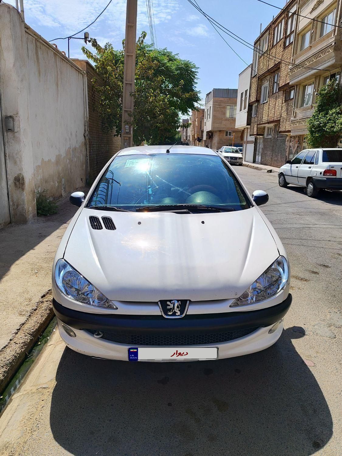 پژو ۲۰۶ صندوق دار v8 - 1387