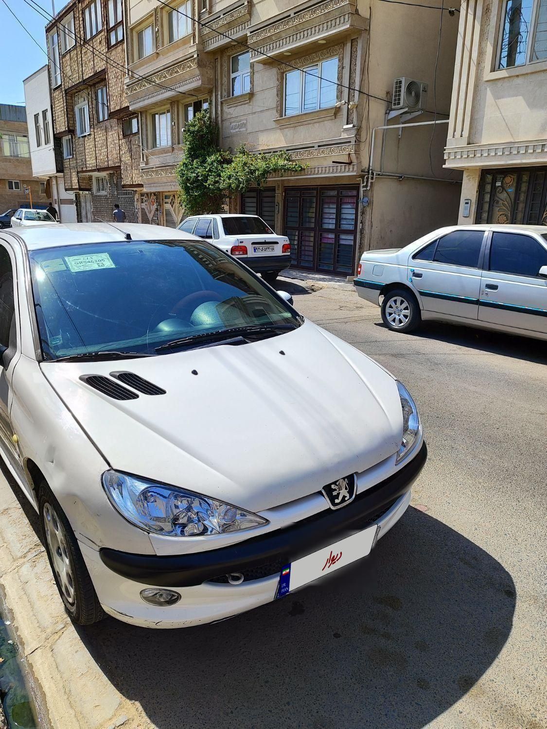 پژو ۲۰۶ صندوق دار v8 - 1387