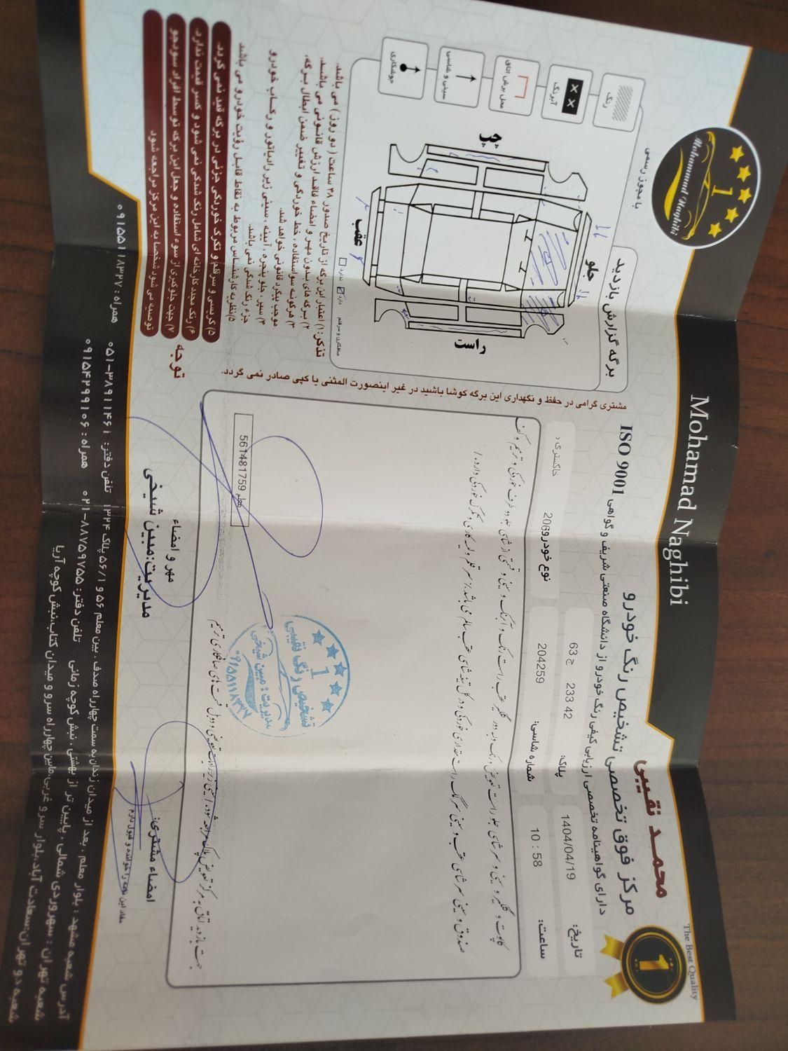 پژو 206 تیپ 2 - 1394