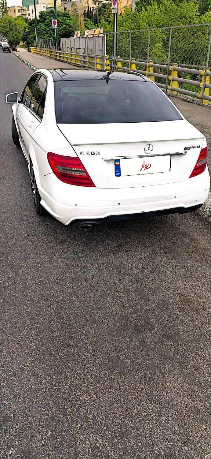 بنز C 200 - 2013
