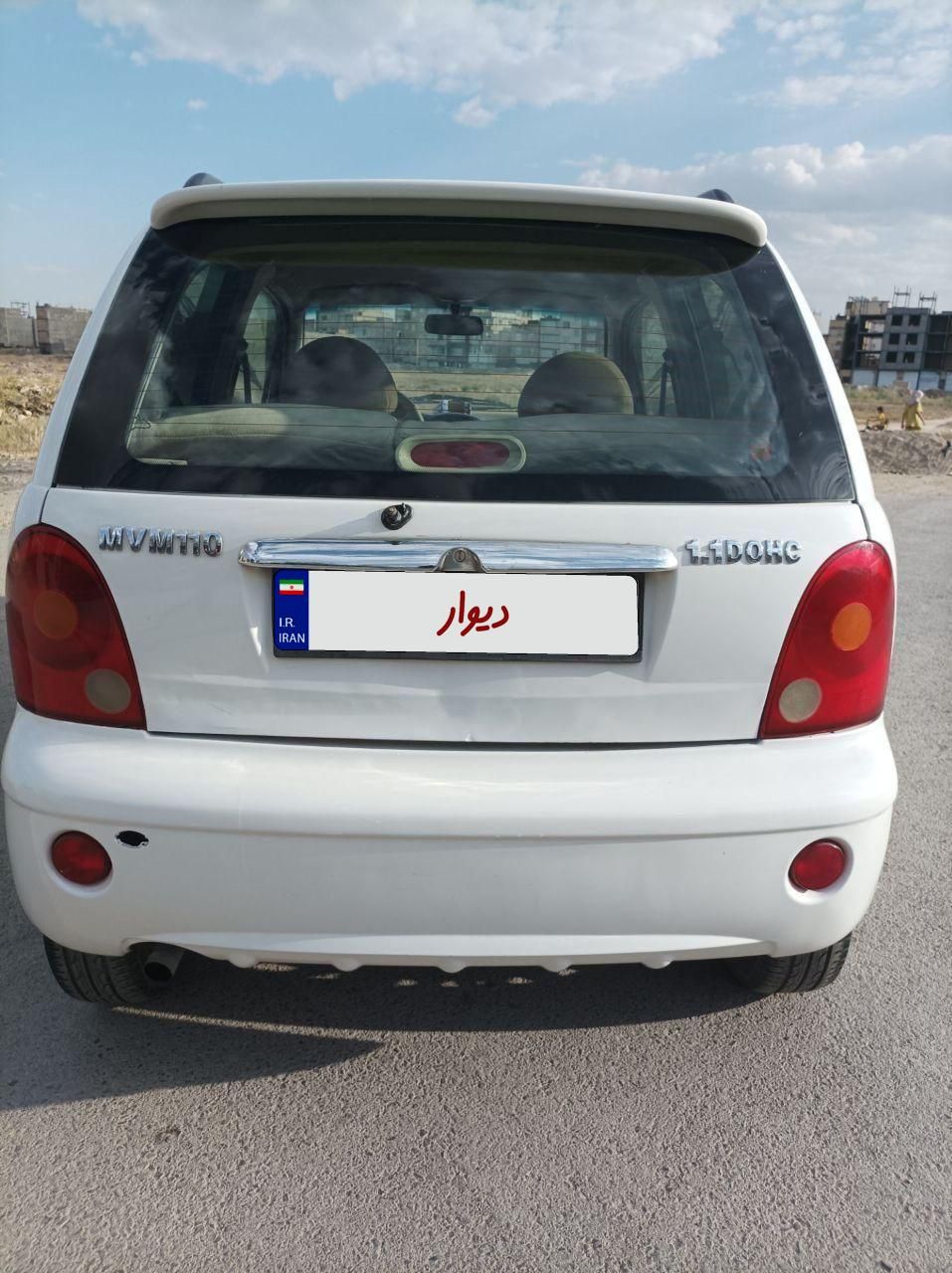 ام وی ام 110 چهار سیلندر دنده ای - 1393