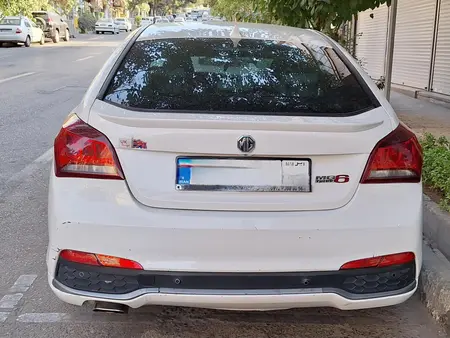ام جی 6 لیفت بک GT فیس جدید - 2015