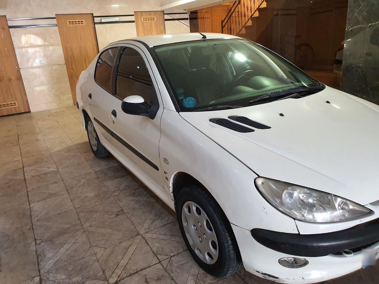 پژو ۲۰۶ صندوق دار v8 - 1388