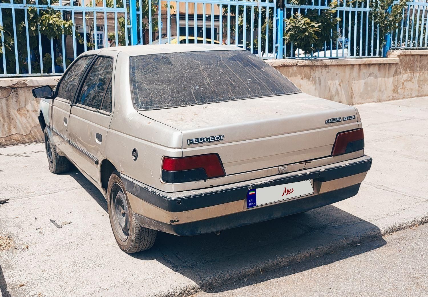 پژو 405 GLX - دوگانه سوز - 1389