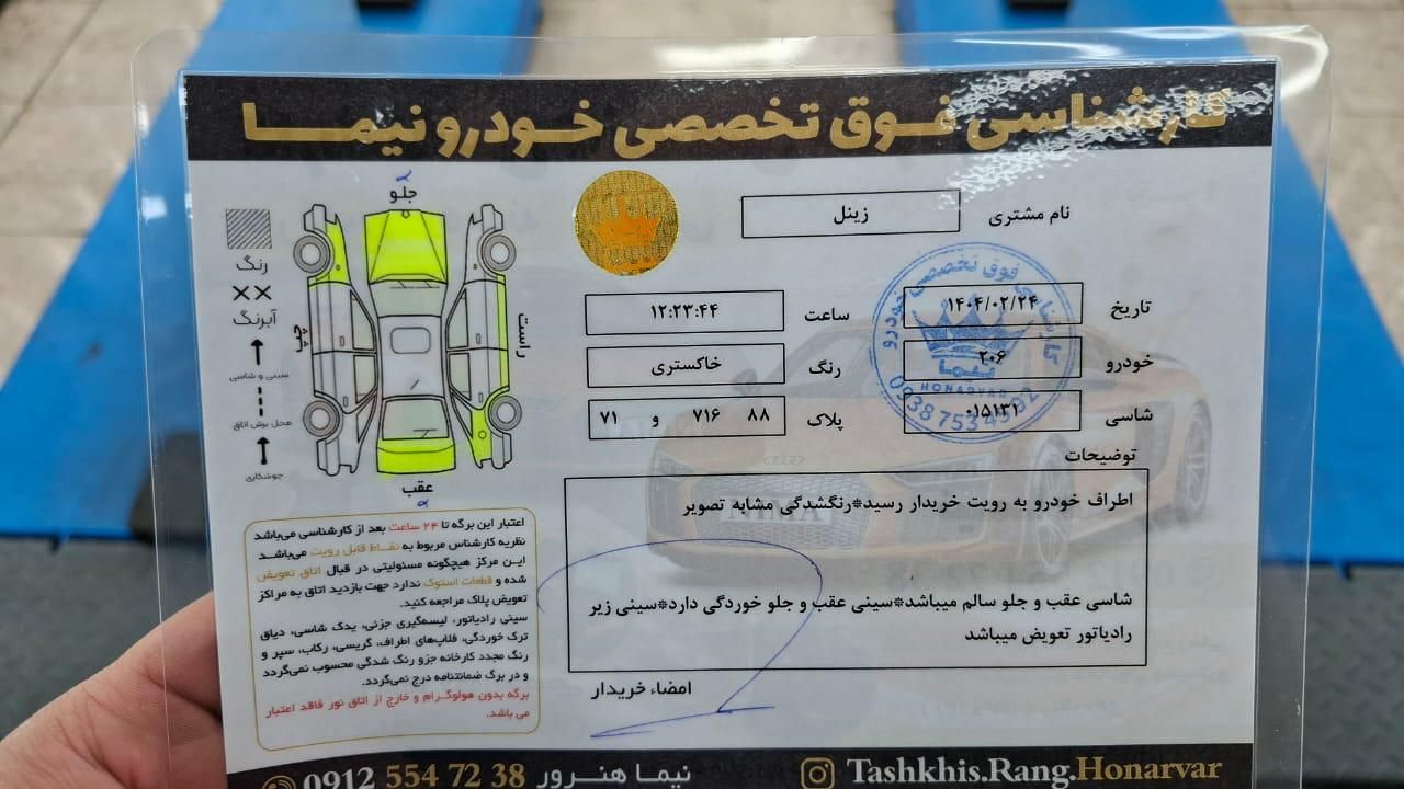 پژو 206 تیپ 3 - 1389