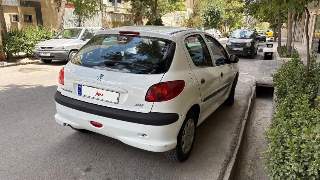 پژو 206 تیپ 3 - 1398