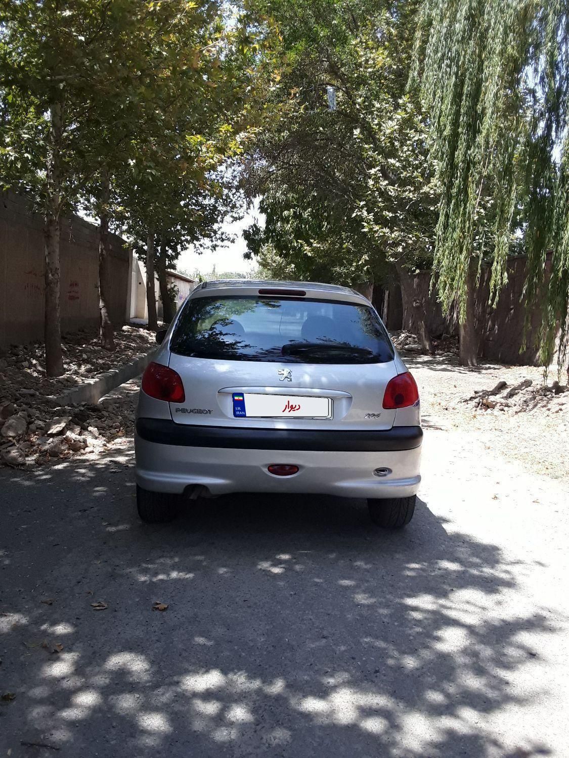 پژو 206 تیپ 2 - 1386