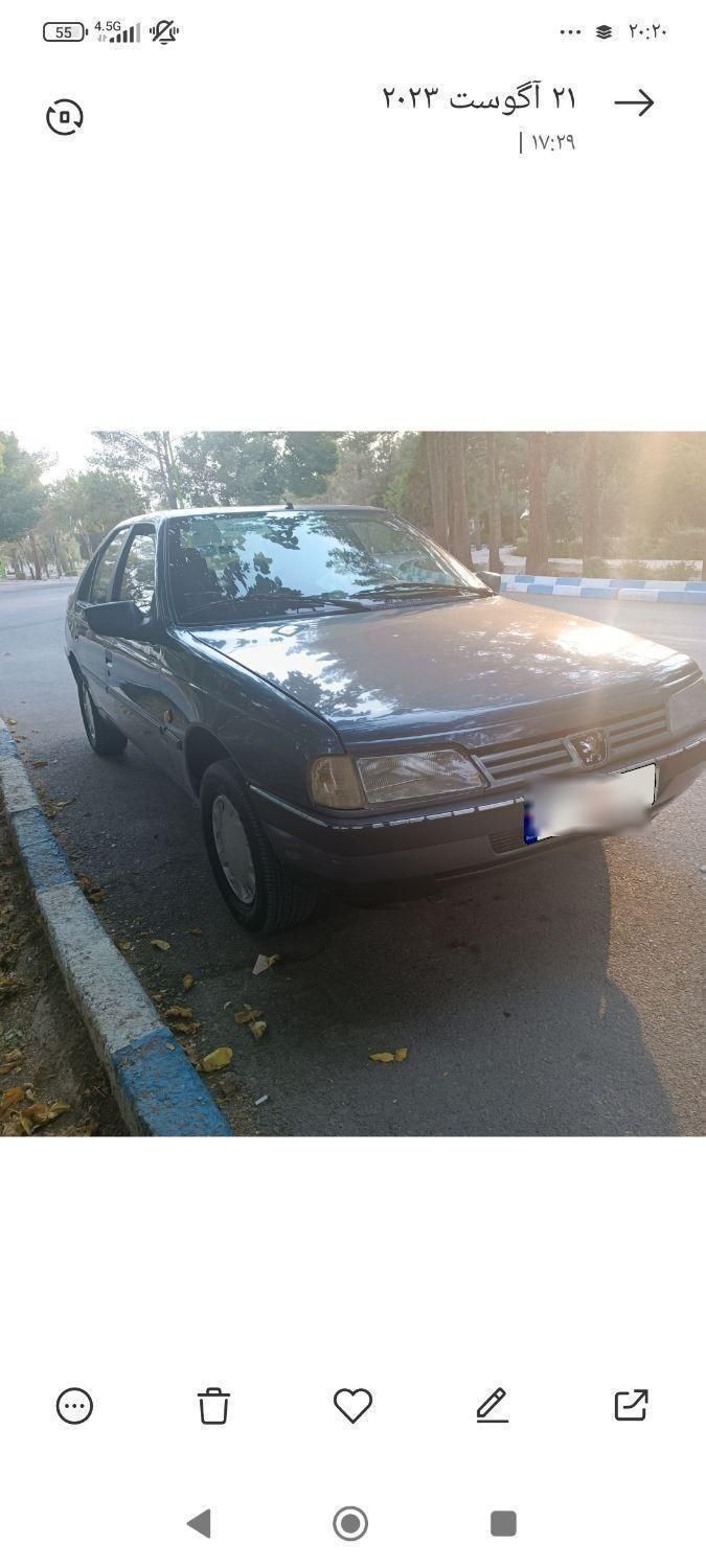 پژو 405 GLX - 1398