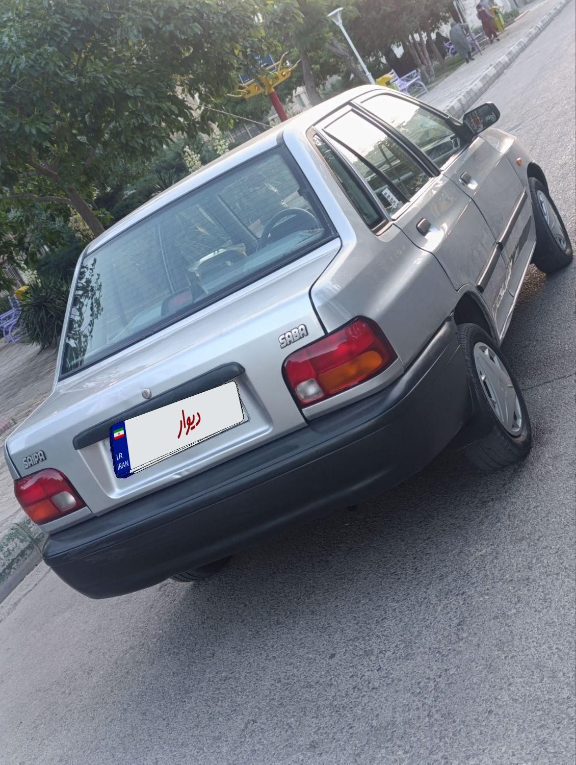 پراید صبا بنزینی - 1386