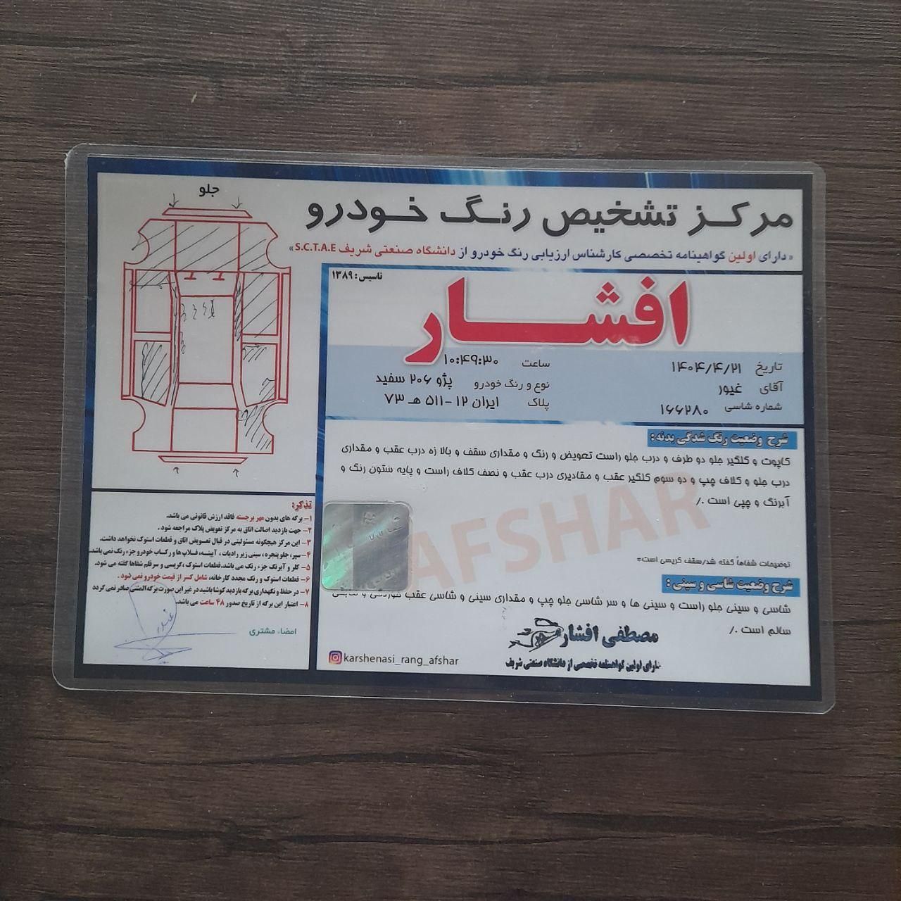 پژو 206 تیپ 6 - 1390