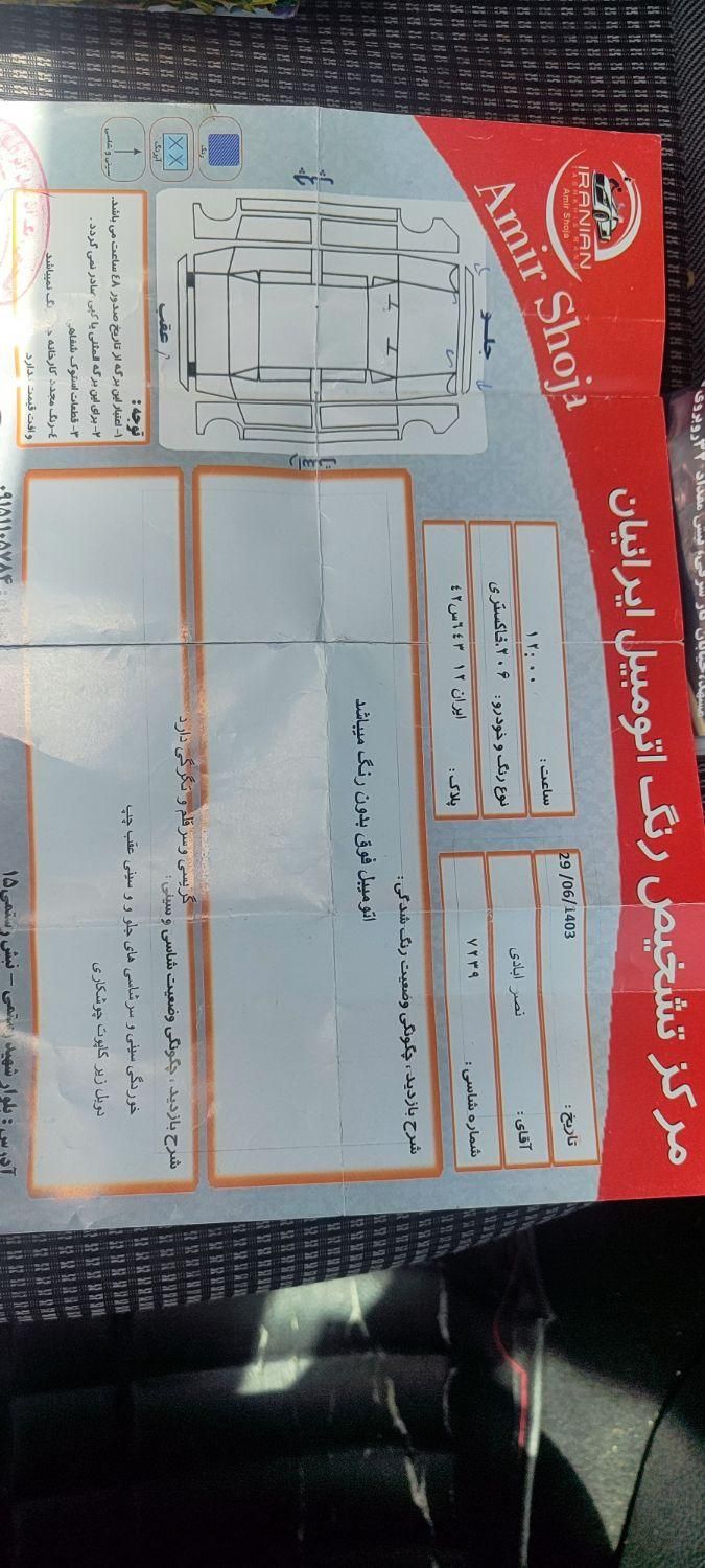 پژو 206 تیپ 5 - 1395