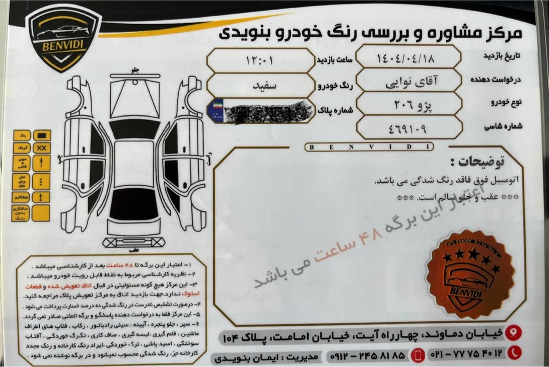 پژو 206 تیپ 2 - 1400