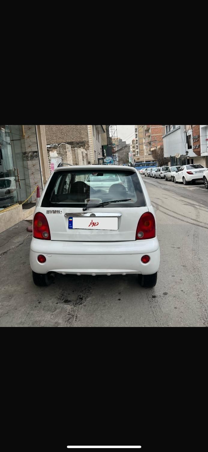 ام وی ام 110 چهار سیلندر دنده ای - 1392