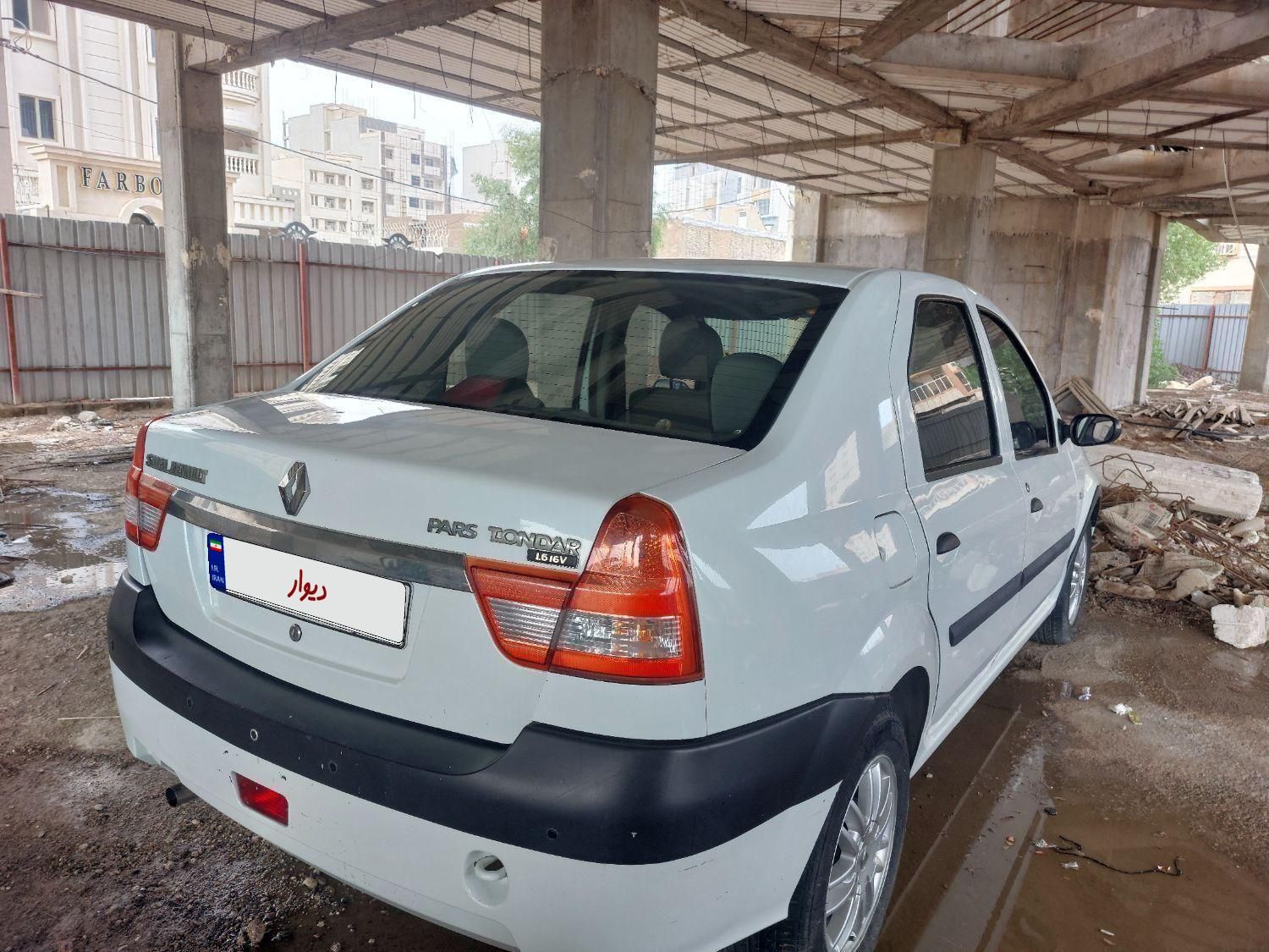 رنو پارس تندر گیربکس JHQ + مولتی مدیا - 1396