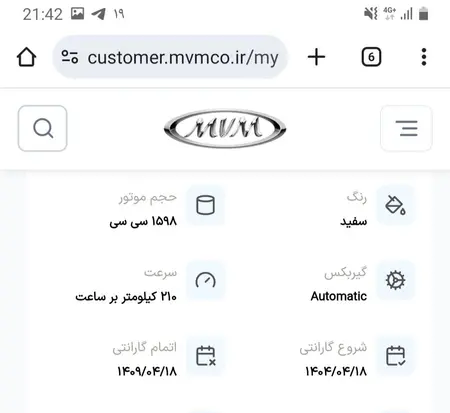 فونیکس آریزو 6 GT اکسلنت - 1404