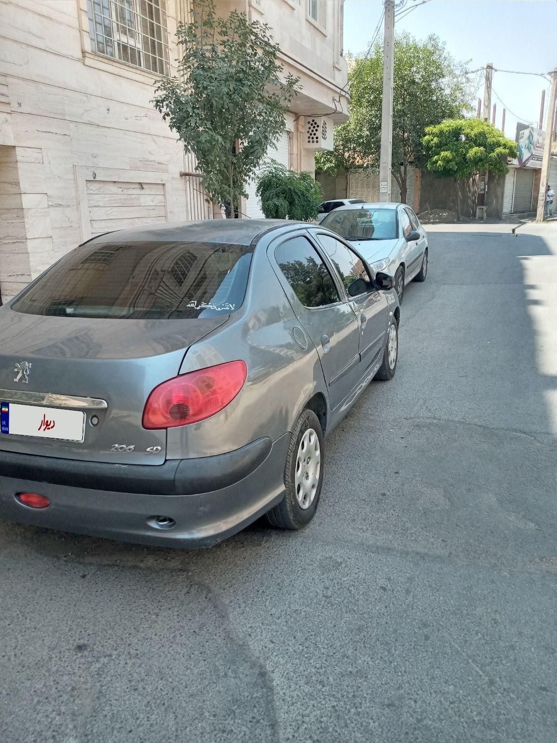 پژو ۲۰۶ صندوق دار v20 - 1388