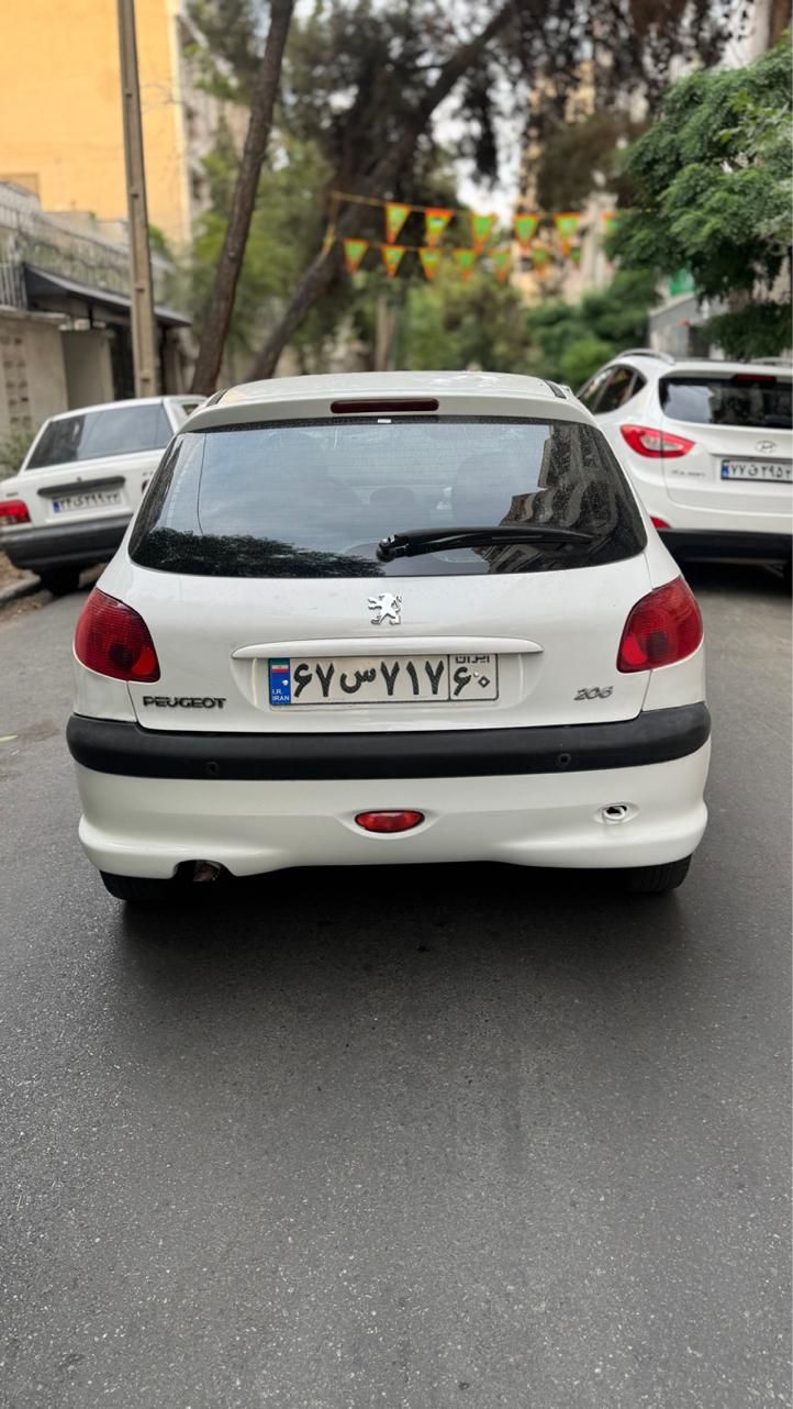پژو 206 تیپ 5 - 1396