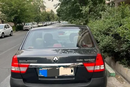 رنو پارس تندر گیربکس JHQ + مولتی مدیا - 1396