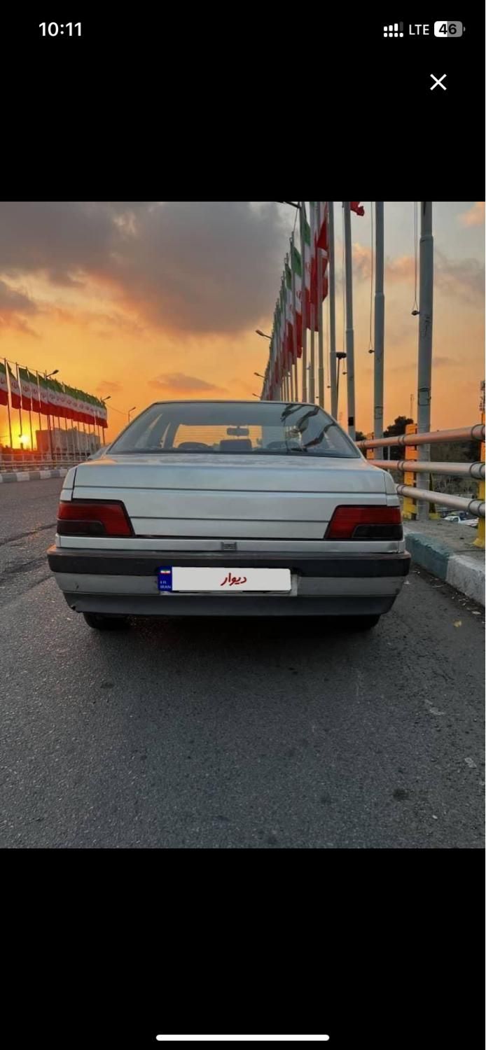 پژو روآ G2 دوگانه سوز - 1388