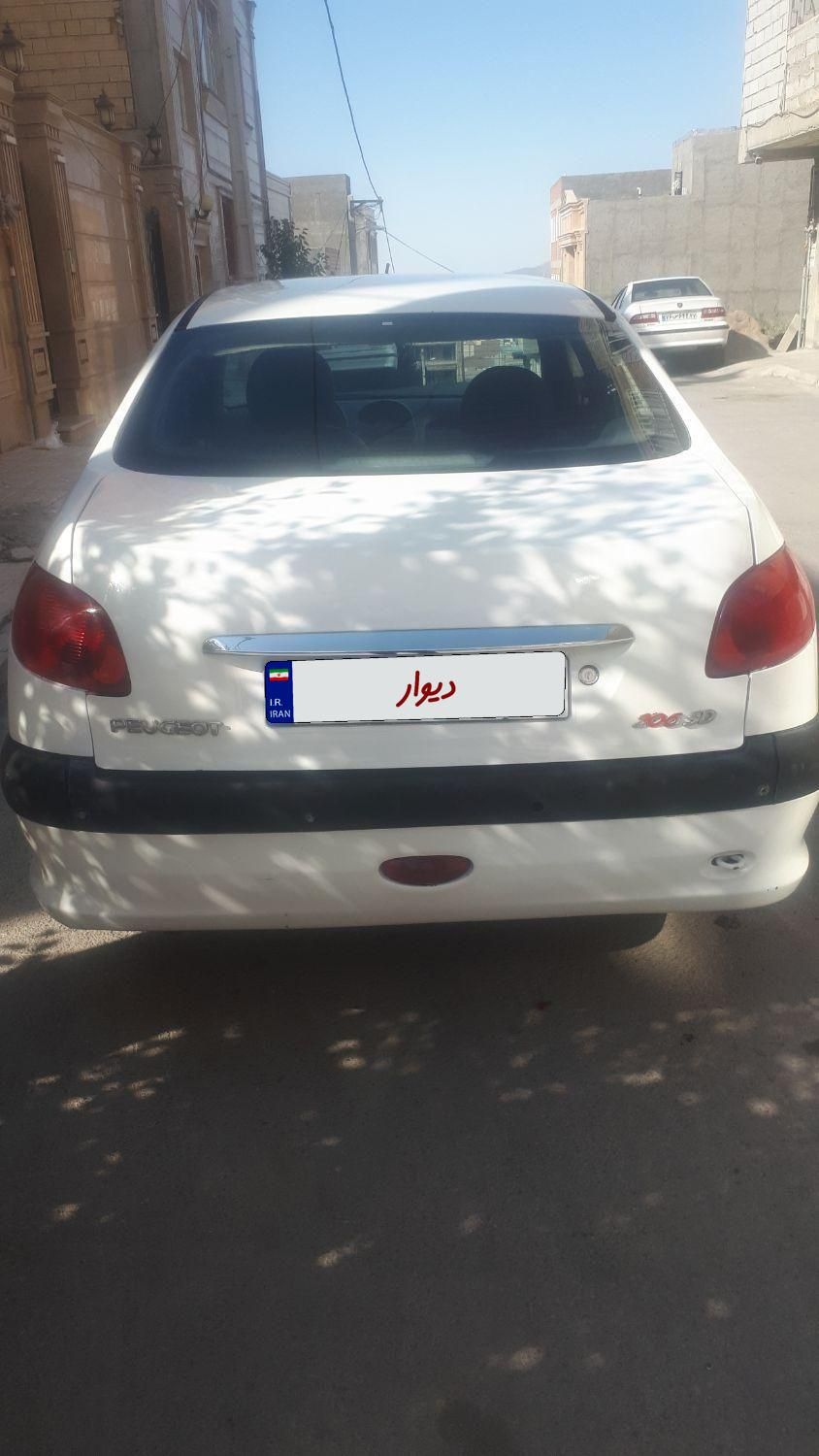 پژو ۲۰۶ صندوق دار v2 - 1388